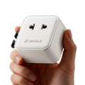 Air” Universal Travel Adapter 2500W Max AC (A1R AC(NO USB) / White)