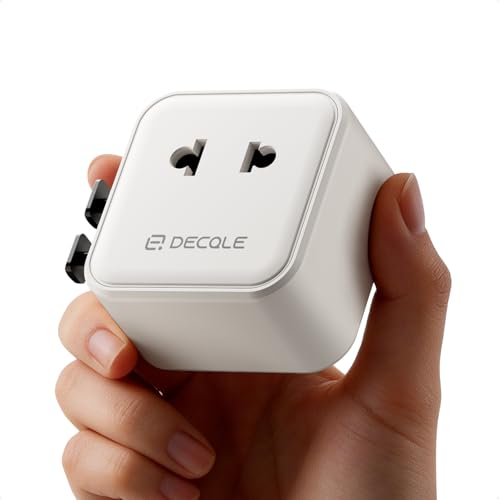 Air” Universal Travel Adapter 2500W Max AC (A1R AC(NO USB) / White)