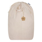 Cotton Canvas Laundry Bag with Handles & Base 16"Wx16"D x27.6"H (Narural 1-Pack | Square Base / 16"Wx16"Depthx27.6"H)