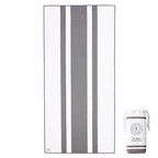 Gray Microfiber Beach Towel by Laguna Beach Textile Co (Quarry Gray)