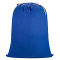 Laundry Bag with Handles & Drawstring Closure (Blue / L 27.6"Wx 35"H┃1 Pack)