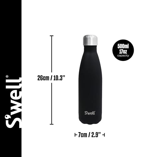 Insulated Bottle (Onyx / 16.9 Ounces / Stainless Steel)