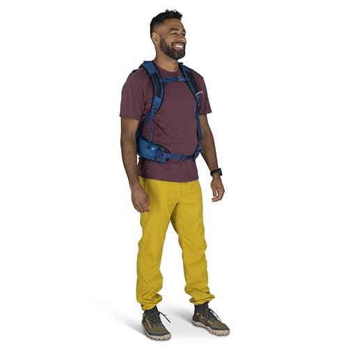 Talon 11L Men's Lightweight Hiking Backpack (11L - Standard Fit / Scoria Blue/Night Shift)