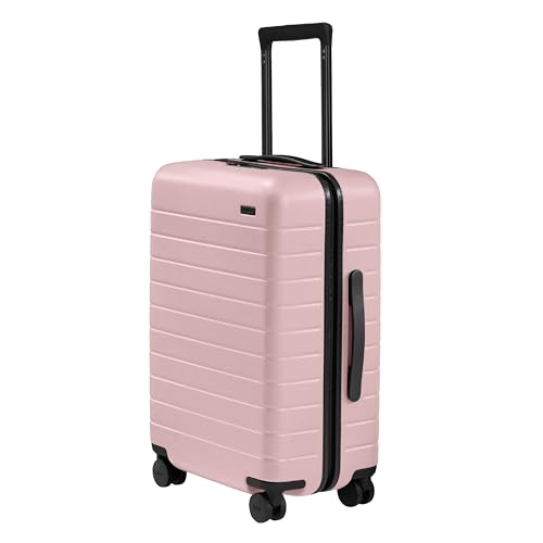 Bigger Carry On Luggage (Blush Pink)