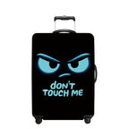 Don't Touch Me Luggage Cover Washable Suitcase Protector Anti (Don't Touch Me / S(20-22inch suitcase))