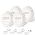 Key Finder Bluetooth Tracker Locator Pairs with Apple Find My (WHITE-4PCS)