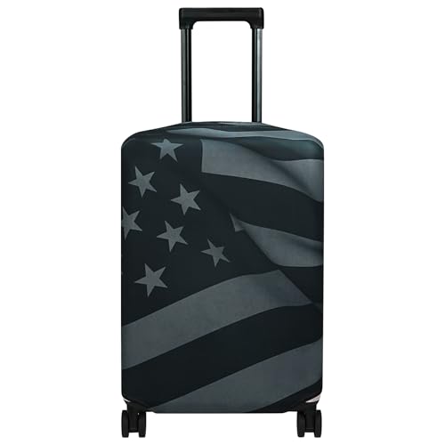 Travel Luggage Cover Fits 27 (L / Flag)