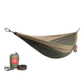Double Deluxe Hammock (Olive Green/Khaki)