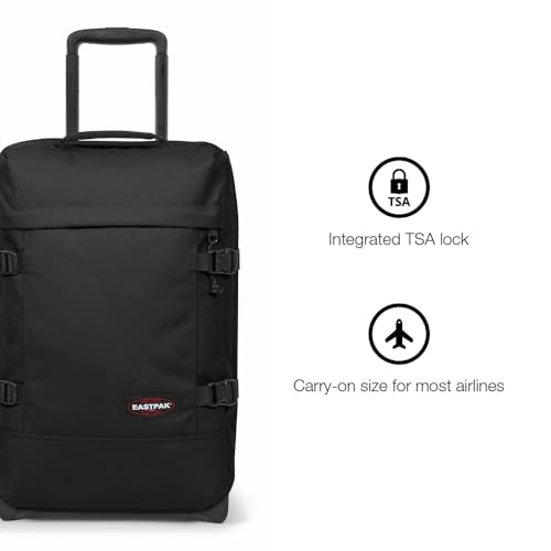 Tranverz S 42L Large Wheeled Luggage with Dual Compartments (42 Liter Carry On / Black Denim)