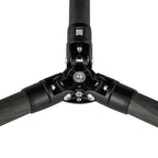 Carbon Fiber Camera Tripod 5 Section 360° Ball Head LS (LS-365CX+LH-47:Maxload 20kg-5 Sections)