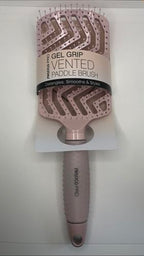Pro Gel Grip Vented Hair Brush Gloss (Ballet Pink Gloss)