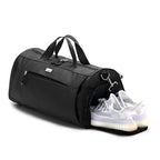 Gym Bag for Women & Men (Black / Large - 23 x 12 x 12″)