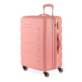 7366 Signature Hardside Expandable Luggage with Spinner Wheels (Checked-Medium 23-Inch / Coral Almond)