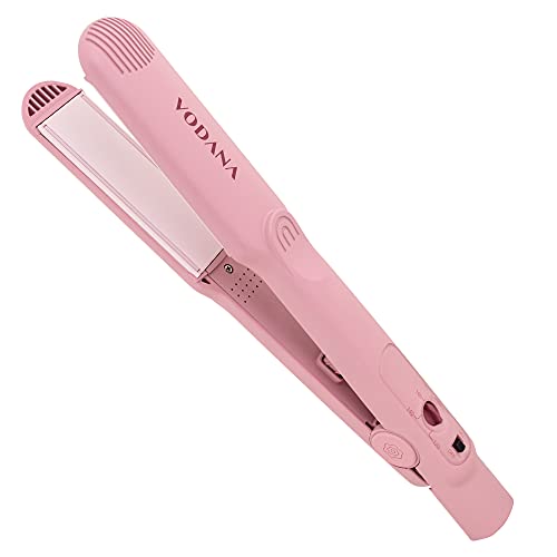 Professional Ceramic Hair Straightener 1.5 inch (1.5 Inch / Milk Tea Rose)