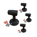 Solid Brass Door Stop (4 Pack / Matte Black (3"))