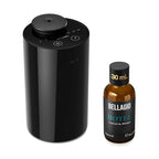 AN6 Waterless Essential Oil Diffuser Starter Kit (2black With Blg)