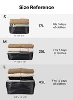 Vacuum Bags for Travel with Wireless Pump