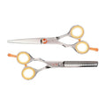 Centrix Roc It Dog Professional Stylist 5.75” Hair Cutting Shears and RTL (RL 575 & RTL 30 (Lefty))