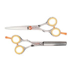 Centrix Roc It Dog Professional Stylist 5.75” Hair Cutting Shears and RTL (RL 575 & RTL 30 (Lefty))