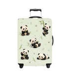 Panda Luggage Cover Washable Suitcase Protector Anti (Panda / S(20-22inch suitcase))