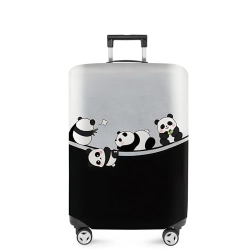Panda Family Luggage Cover (#42 / XL(fits 32-34Inch suitcase))