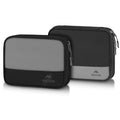 Travel Electronics Organizer Case 2 Pack (Black / Large)