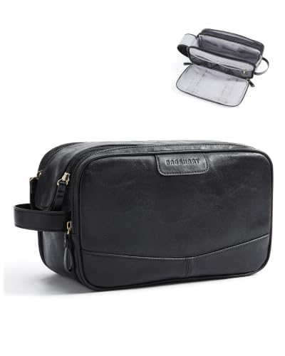 Medium Toiletry Bag for Men (Black / Medium-5L)