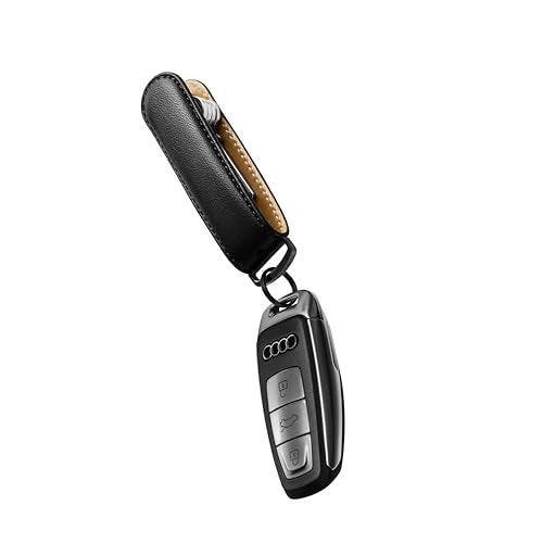 Italian Premium Leather Key Organizer (Black)