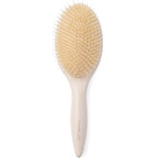 Finish & Shine Boar Bristle Hairbrush for Smooth Shiny Hair (Regular / Cream)