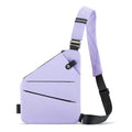 WANDER PLUS® Anti Theft Crossbody Travel Bag for Women Men (Taro Purple)
