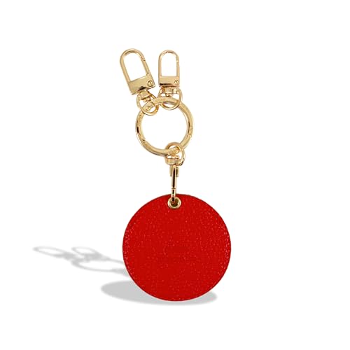 Keychain Case Compatible with Apple AirTag (Tomato)