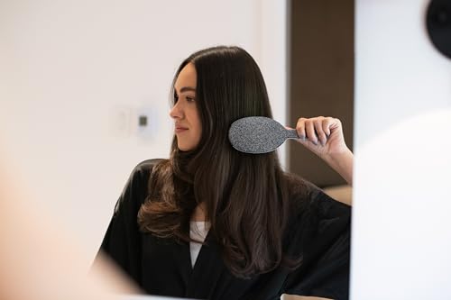 Glitter Hair Brush Detangler (Glitter - Black)