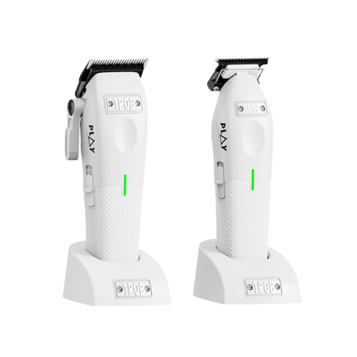Mini Play Professional Hair Clippers (Whiteout Set)
