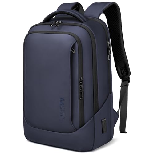 Laptop Backpack for Men for 15.6 Inch Computer Bag with USB A&C Charger (Blue / 15.6 inch)