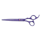 7" Dog Grooming Scissors Set with Rhinestone Accent (Violet)
