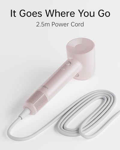 SE Lite High Speed Ionic Hair Dryer with Diffuser (Pink)