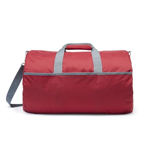 Duffel Bag for Travel and Sports (Red / 20 inches)