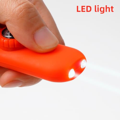 Emergency Survival Safety Whistle (Orange 2pcs)