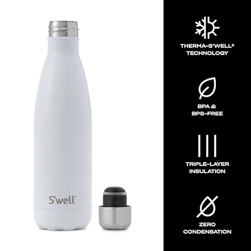 Stainless Steel Water Bottle (Angel Food / 17 Ounces)