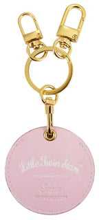 x Sanrio Keychain Case Compatible with Apple AirTag (Floral Twin Stars)