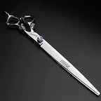 7/7.5/8/9 inch salon personalized scissors salon hair styling hair scissors stainless steel hair tools (9 inch flat) (9 Inch Flat)