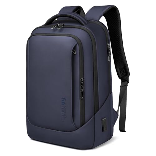 Laptop Backpack for Men for 17.3 Inch Computer Bag with USB A&C Charger (Blue / 17.3 inch)