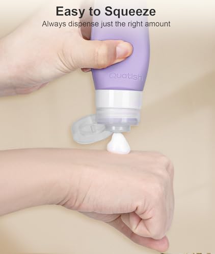Travel Bottle for Toiletries 6 Pack (Periwinkle)