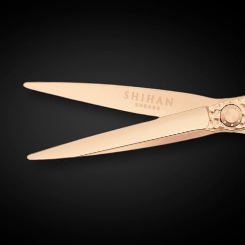 6 Inch Rose Gold Hair Cutting Scissors (Rose Gold 6")