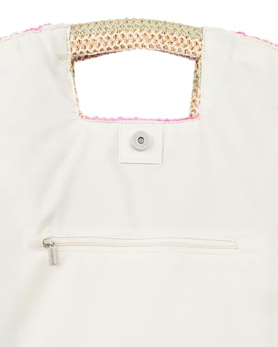 Women's Beach Tote Bag (One Size / Coco Pearl - Natural Banana)