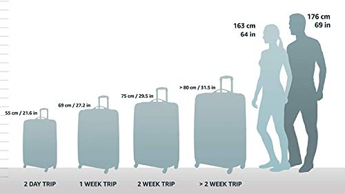 Melbourne Hardside Expandable Spinner Wheel Luggage (Purple / Carry-On 20")