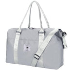 Travel Duffle Bag (Light Grey)