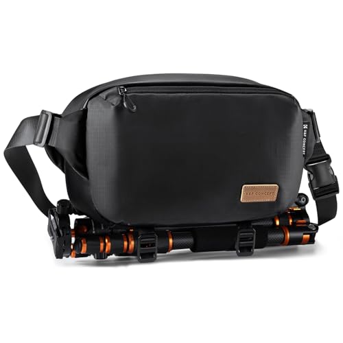 2 in 1 Camera Sling Bag (09 Black Medium)