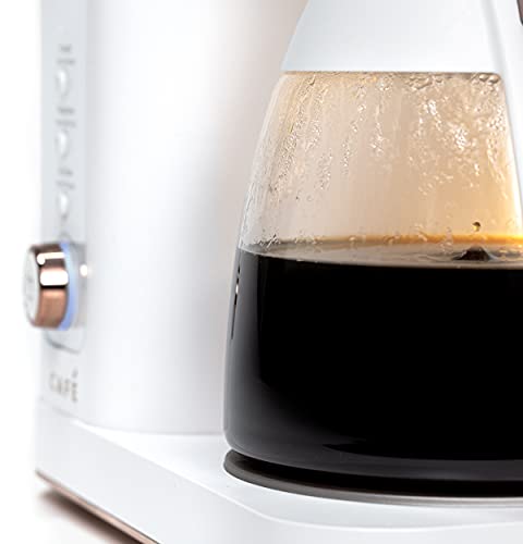 Specialty Drip Coffee Maker 10 (Matte White / Glass Carafe)