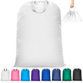 Extra Large Heavy Duty Laundry Bag (Extra Large Laundry Bag With Handles (White))